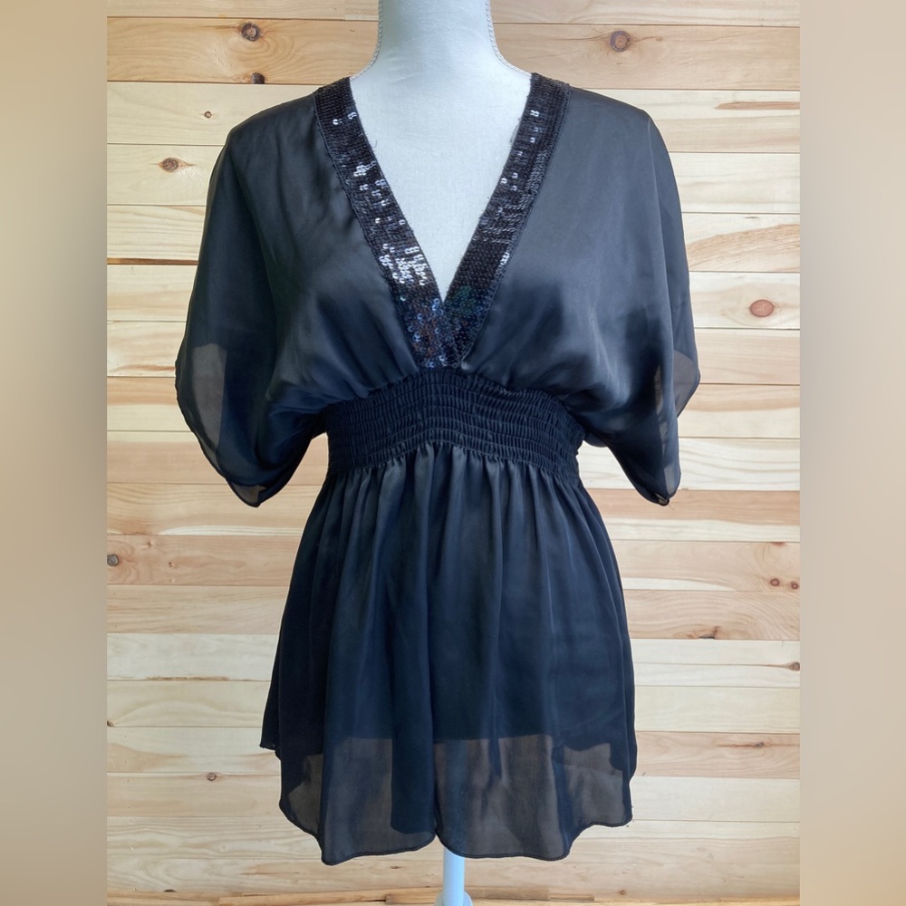 Women’s sequin top.